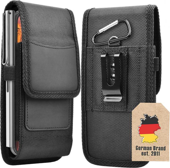 Actual product image Cadorabo Case for Huawei ASCEND P7 with belt clip (Huawei Ascend P7)