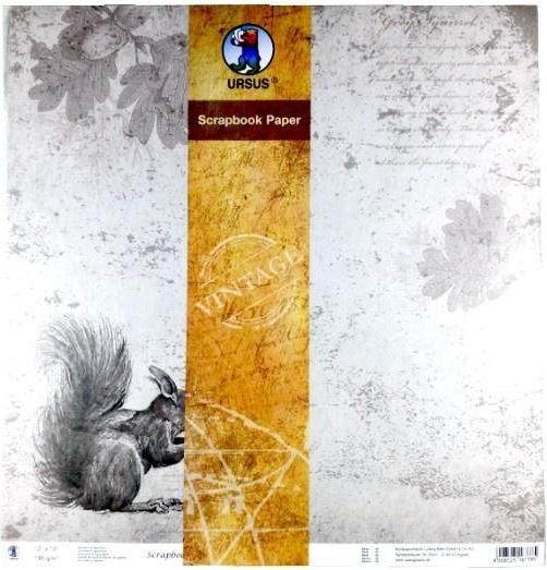 Produktbild Galeria Hobby Vintage-Scrapbooking-Papier 5 Blatt (190 g/m², 5 x)