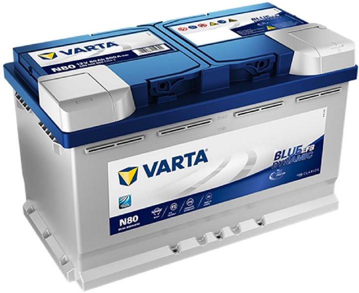 Actual product image Varta Blue Dynamic (12 V, 80 Ah, 800 A)