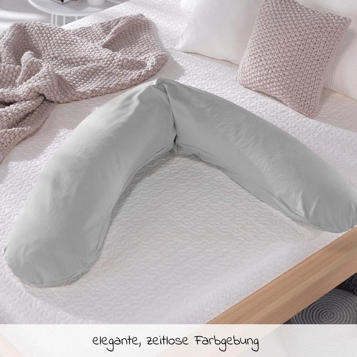 Produktbild Theraline Stillkissen "Das Original" mit Dinkel Füllung inkl. Bezug 190 cm (38 cm)