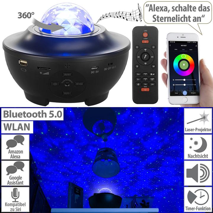 Produktbild Lunartec Sternenlicht-Projektor