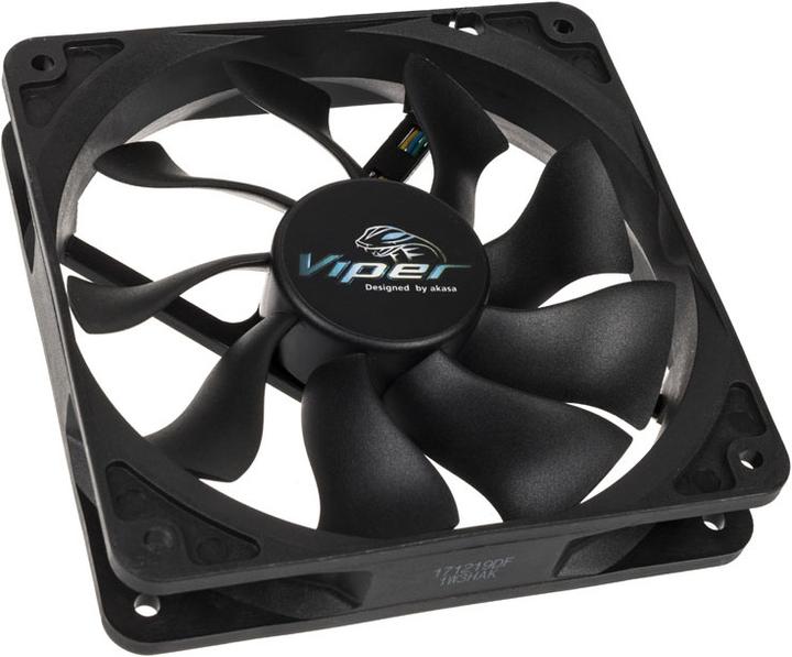 Actual product image Akasa Viper Black (120 mm, 1 x)
