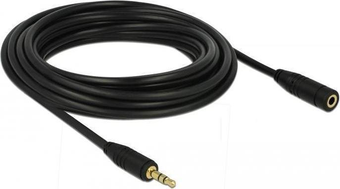 Image du produit Delock Câble audio jack mâle / femelle (5 m, Jack 3,5 mm (AUX))