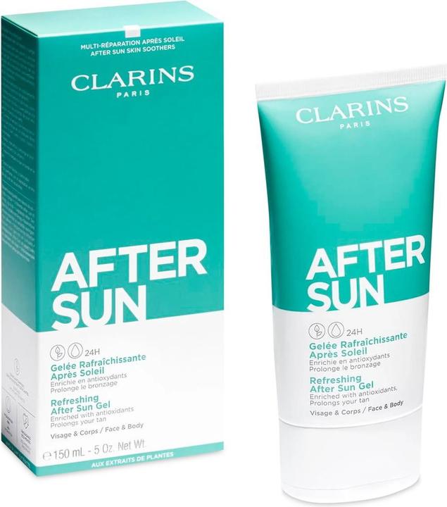 Immagine prodotto Clarins Sun - Gelée Rafraîchissante Après Soleil Visage & Corps (150 ml, Gel doposole)