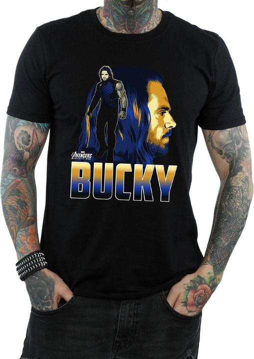 Immagine prodotto Universal Textiles Maglietta in cotone Bucky Barnes Uomo (L)