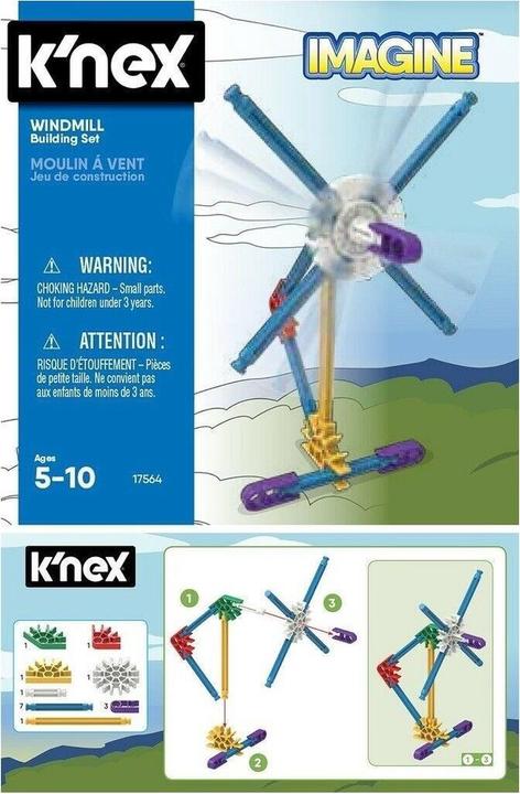 Image du produit K'Nex Moulin à vent Knex Imagine