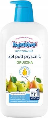 Bambino Rodzina żel pod prysznic Gruszka 1000ml (1000 ml)