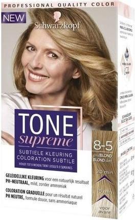 Immagine prodotto Schwarzkopf Tone Supreme 8-5 Biondo Dorato 60ml (8-5 Biondo dorato)