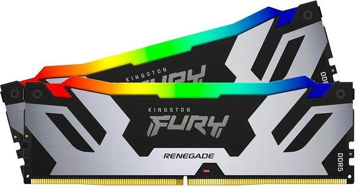 Productafbeelding Kingston Fury Renegade RGB 32 GB DDR5 6400MT/s (Kit van 2) (2 x 16GB, 6400 MHz, DDR5 RAM, DIMM 288 pin)