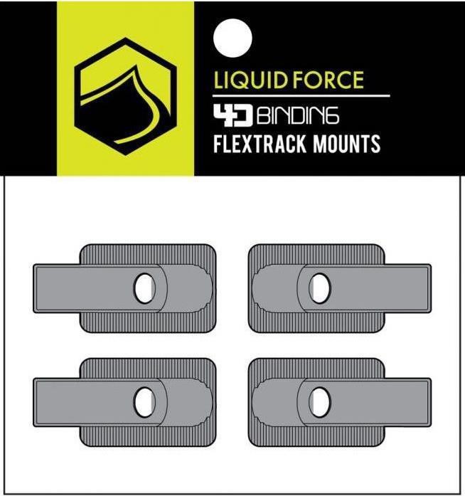 Liquid Force 4d Flextrack Mount X4