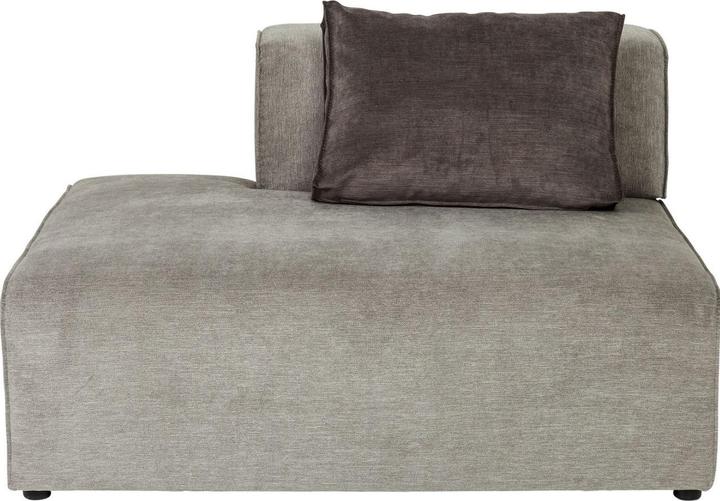 Image du produit Kare Design Ottomane Semi Infinity Elements Gris Gauche (Canapé modulaire)