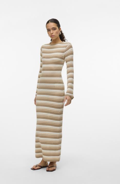 Actual product image Vero Moda VMRIHANNA Langes Kleid Strickkleid (L)