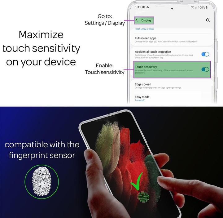 Image du produit Nalia Étui pour téléphone portable à 360 degrés (Samsung Galaxy S21 Ultra)