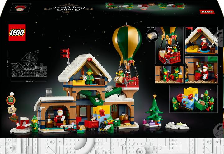 Productafbeelding LEGO Kerstman's postkantoor (10339, LEGO Icons, LEGO Zeldzame Sets)