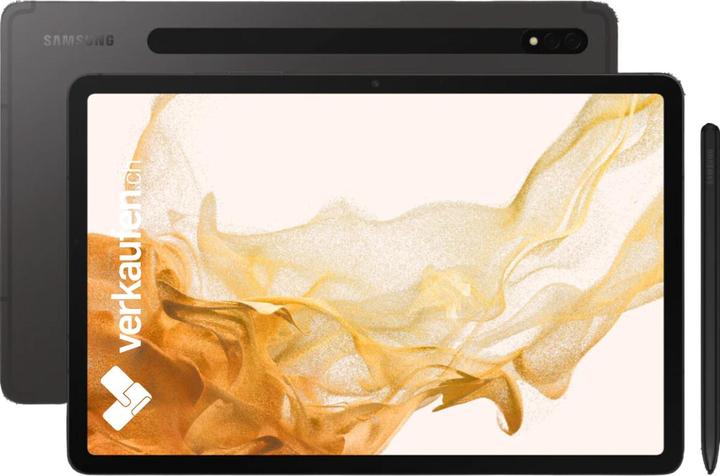 Produktbild verkaufen.ch Galaxy Tab S8+ 5G (5G, 12.40", 128 GB, Graphite, A / Wie neu)