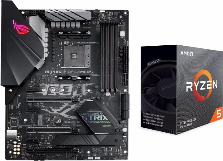Image du produit ASUS Strix B450-F Gaming II + Ryzen 5 3600