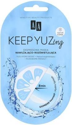 Actual product image Oceanic Aa Keep Yuzing Express Moisturising And Brightening Mask 7Ml (7 ml)