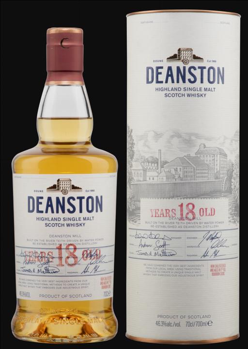 Deanston Distillery 18 Years (Single Malt, Scotch whisky, 1 x 70 cl)