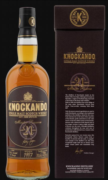 Produktbild Knockando 21 Years Master Reserve (Single Malt, Scotch Whisky, 1 x 70 cl)