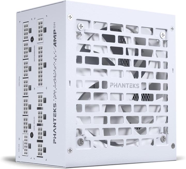 Image du produit Phanteks AMP GH 1000W 80 PLUS Platinum Alimentation, PCIe 5.1, ATX 3.1 - 1000 Watt, blanc (1000 W)