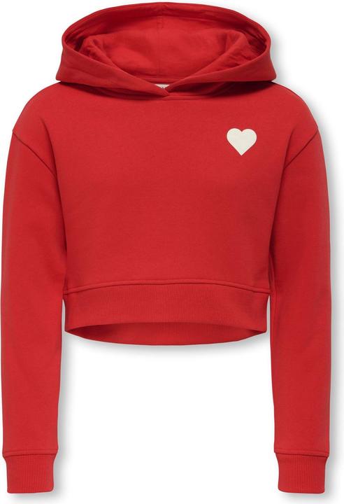 Produktbild Only Normal geschnitten Rundhals Gerippte Ärmelbündchen Tief angesetzte Schulter Sweatshirt Sweatshirt (134)