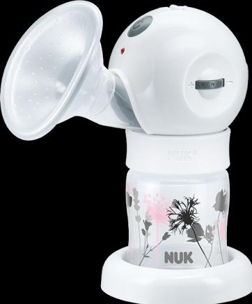 Produktbild NUK Luna elektrische Komfort-Milchpumpe, 2-Phasen-Rhythmus, stufenlose Saugstärkenregelung