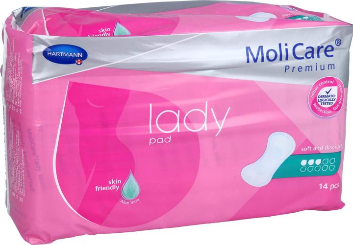 Actual product image MoliCare Lady Pad 3 drops (14 x, M)