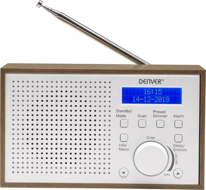 Actual product image Denver DAB-46 (FM, DAB, DAB+)