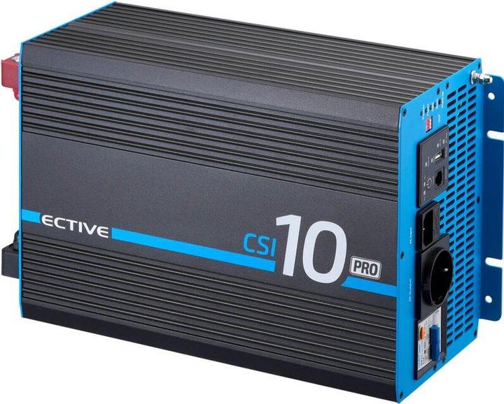 Produktbild Ective CSI 10 PRO 1000W/12V Sinus-Wechselrichter mit Netzvorrangschaltung und Ladegerät