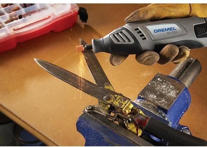Produktbild Dremel Aluminiumoxid-Schleifstein Ø 9,5 mm (3 Stück) (Korund)