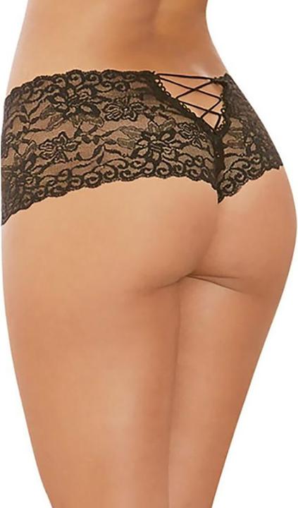Actual product image Dreamgirl Open Crotch Boy Short (S)