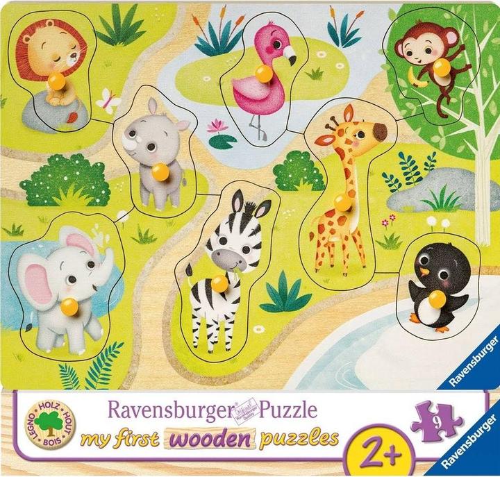 Ravensburger On the way to the zoo (8 pieces)