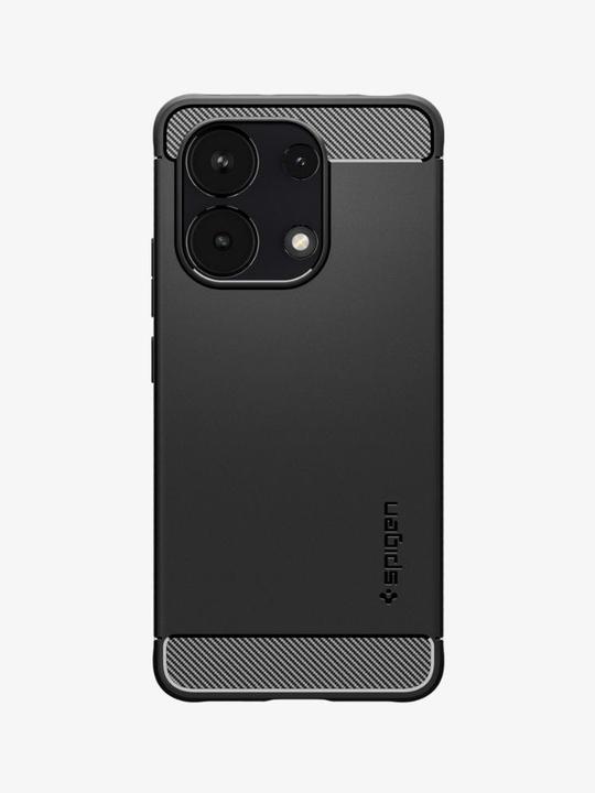 Actual product image Spigen Rugged Armor case for Xiaomi Redmi Note 13 4G / LTE - matte black (Xiaomi Redmi Note 13 4G)