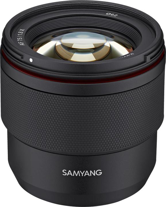 Actual product image Samyang AF 75mm F1,8 Fuji X (Fujifilm X, APS-C / DX)
