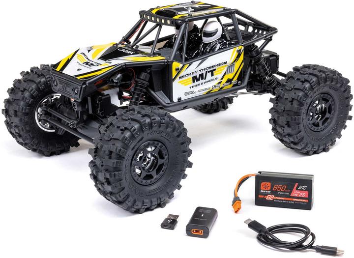 Axial Buggy Capra UTB18 4WS RTR, Yellow, Vehicle type: Buggy (RTR Ready-to-Run)