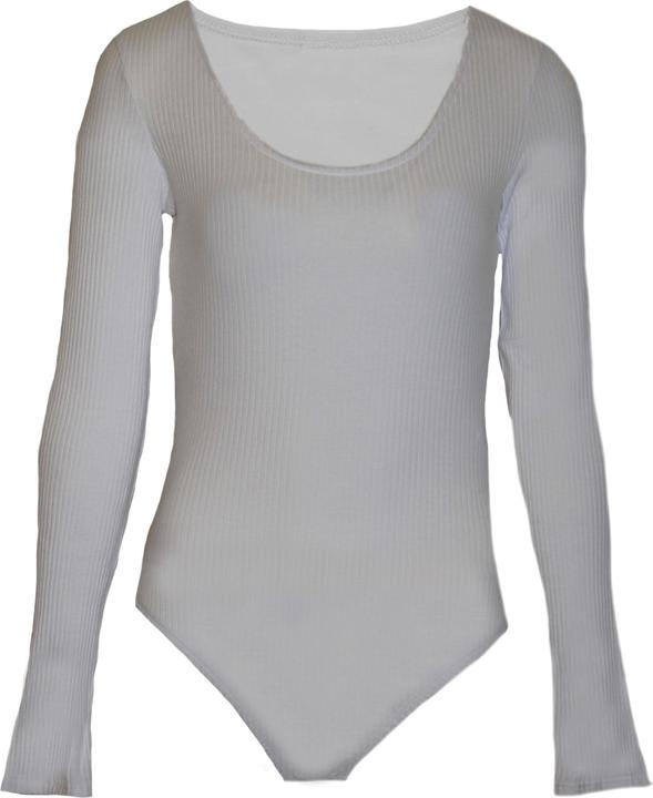 Brave Soul Bodysuit Niedrig Geschnitten Langärmlig (S)