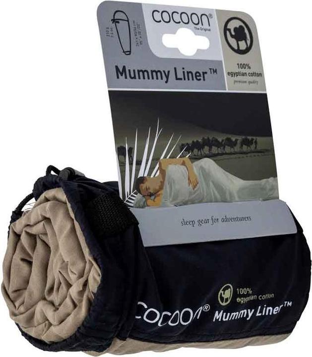 Produktbild Cocoon MummyLiner Inlet Egyptian Cotton (241 cm)