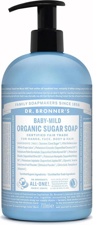 Dr. Bronner's Sugar Soap (Flüssigseife, 710 ml)