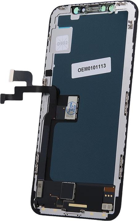 Actual product image OEM LCD Display with touch screen iPhone X Soft Oled ZY black (Display, iPhone X)