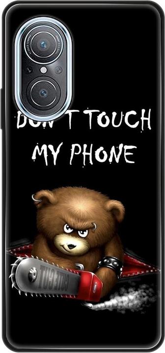 Dont Touch My Phone Bear Black