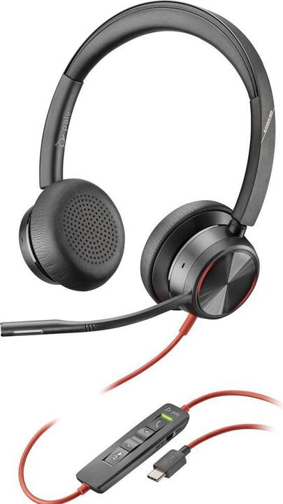 Actual product image Poly Headset Blackwire 8225 UC USB-C (Cable, USB-C)