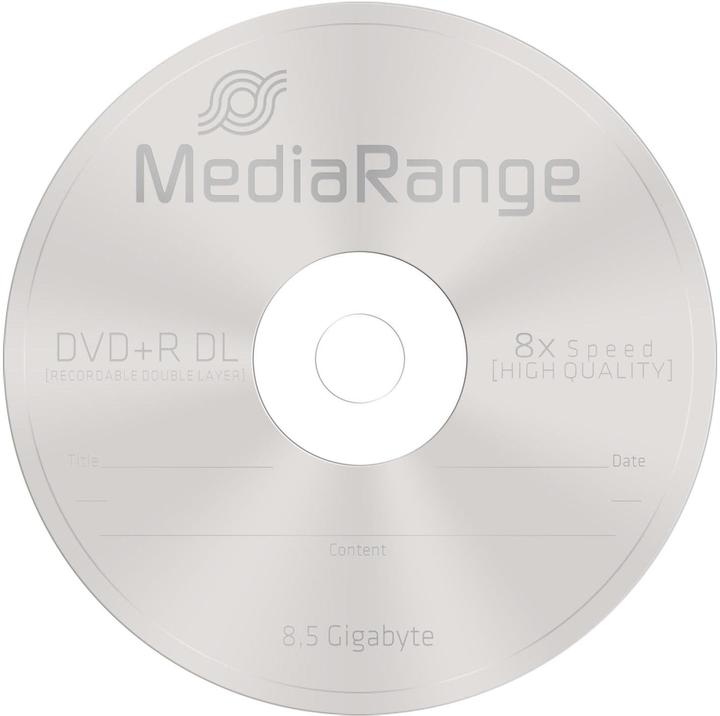 Image du produit MediaRange DVD+R 8,5 Go double couche (1 x)