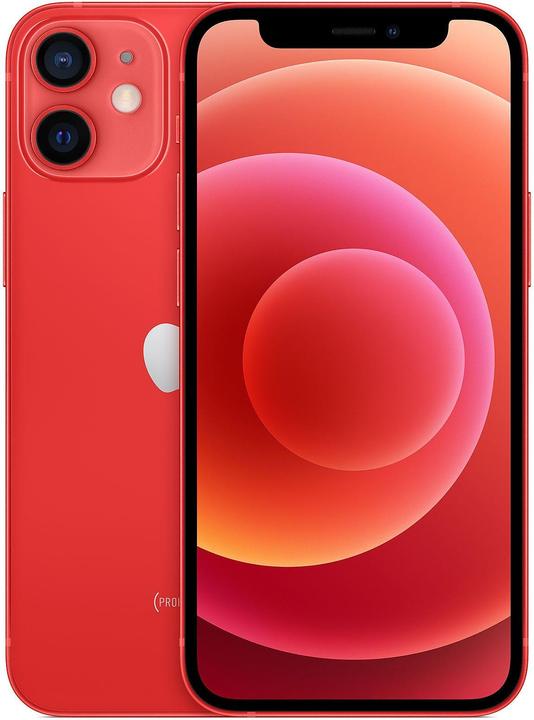 Immagine prodotto Re!commerce iPhone 12 Mini (64 GB, Rosso, 5.40", 12 Mpx, SIM + eSIM, B / Molto bene)