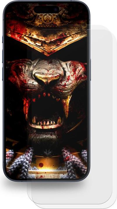 Actual product image Protectorking 2x Displayschutzfolie matt Anti-Reflex entspiegelt (2 Piece, Apple iPhone 15)