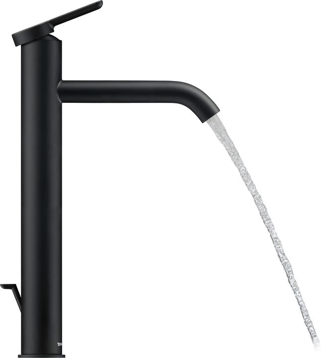 Produktbild Duravit EH-WT-MI C.1 XL m Zugstangen-Ablaufgarnitur schwarz matt