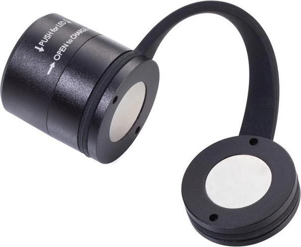 Produktbild Troika ECO RUN Taschenlampe mit LED-Licht, 3 Leuchtfunktionen, inkl. Ladekabel, schwarz (3.60 cm)