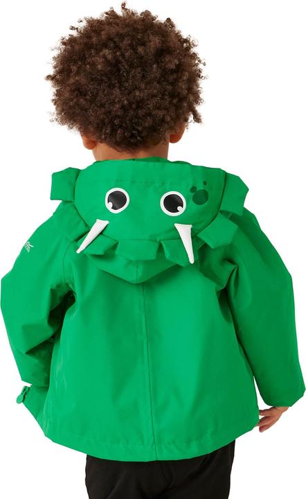 Actual product image Regatta Childrens/Kids Stompy The Dinosaur Waterproof Jacket (98)