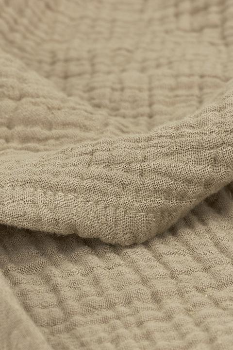 Produktbild Meyco Baby Uni kinderbettlaken - pre-washed musselin - taupe - 100x150cm