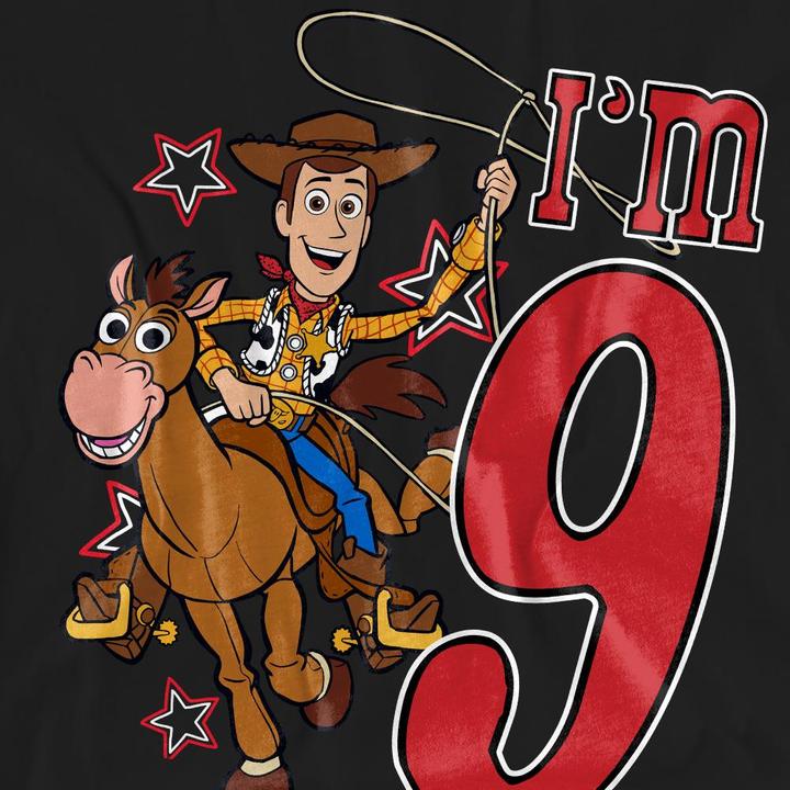 Produktbild Toy Story I'm 9 TShirt Geburtstag (L)