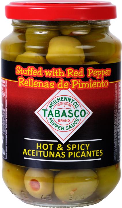 Serpis Olives Manzanilla avec TABASCO (510 g)
